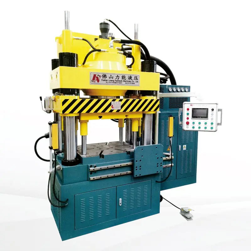 LN32-S precision punching machine with a yellow upper frame